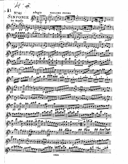 Violins I