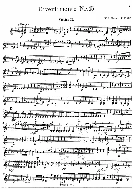 Violins II
