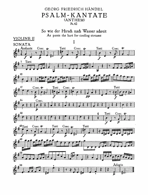 Violins II