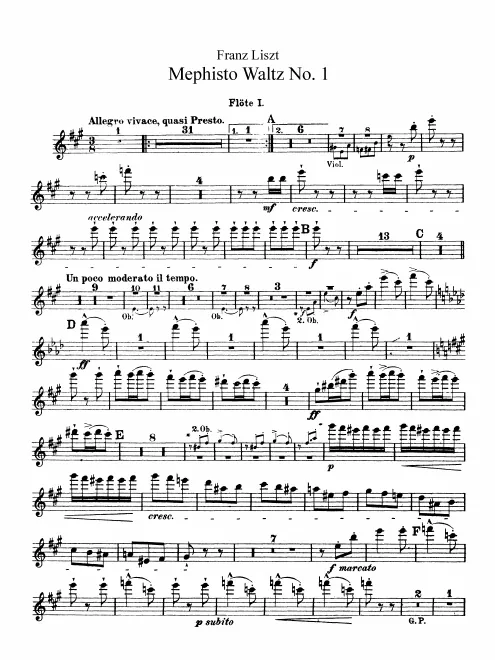 Flute 1, 2/Piccolo, 3/Piccolo