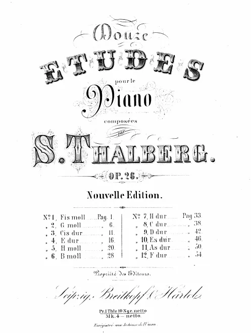 Etude No.1 in : Le trille