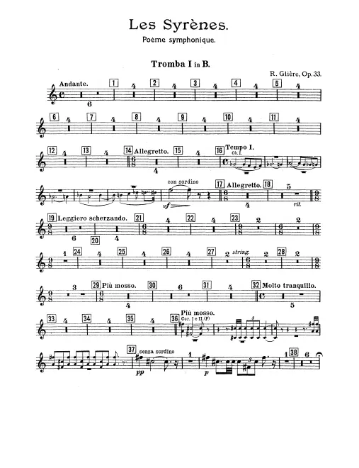 Trumpet 1, 2, 3 (B♭)