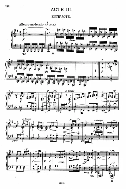 Vocal Score