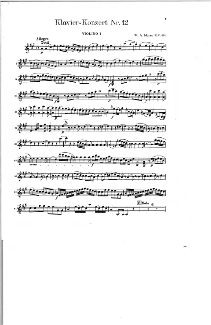 Violins I