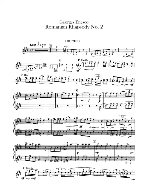 Oboe 1/2, English Horn