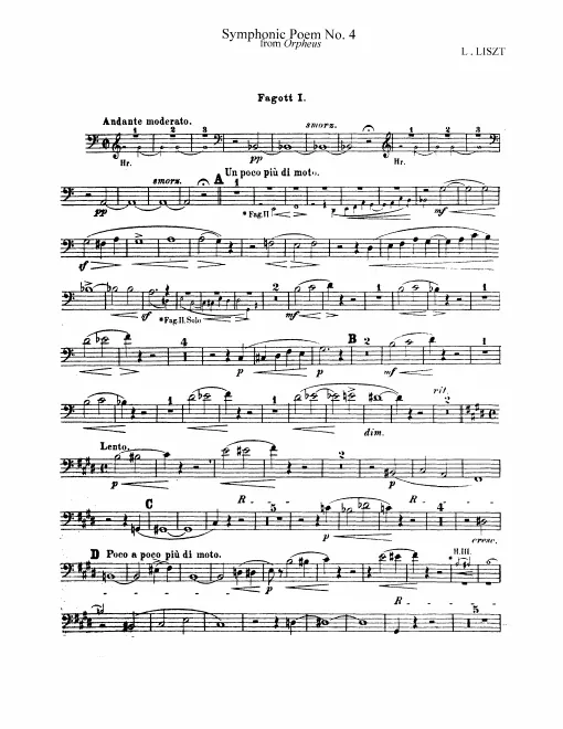 Bassoon 1, 2