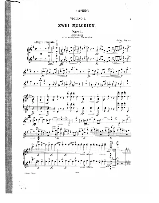 Violins I