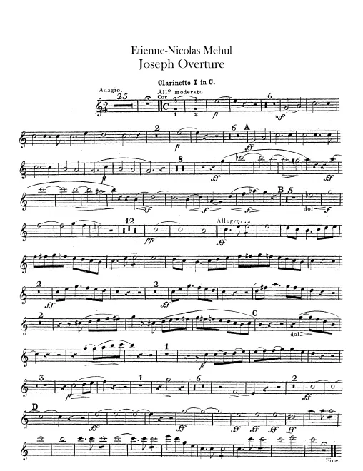 Clarinet 1, 2 (C)