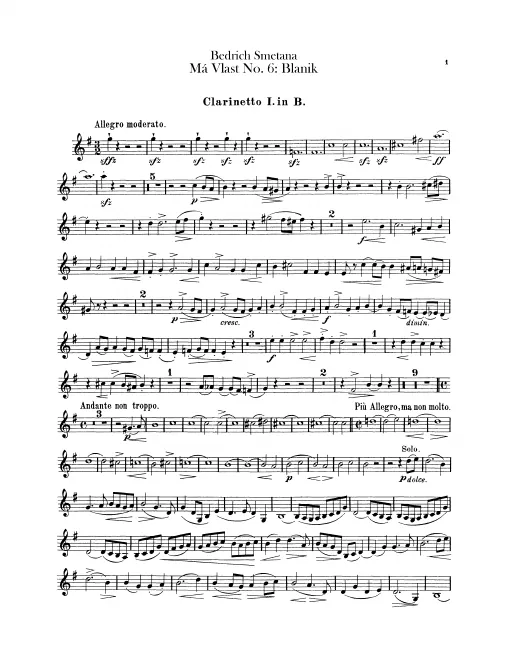 Clarinets 1, 2 (B)