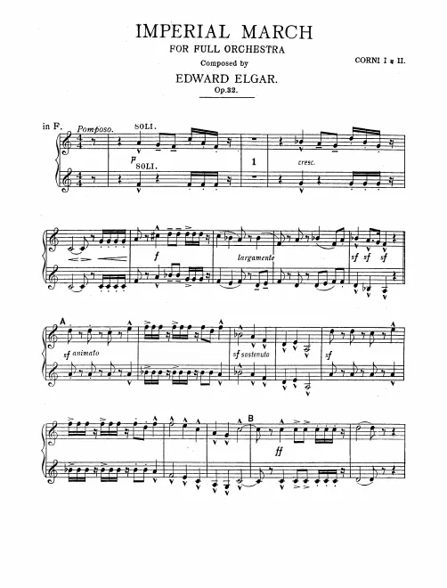 Horn 1/2, 3/4 (F)