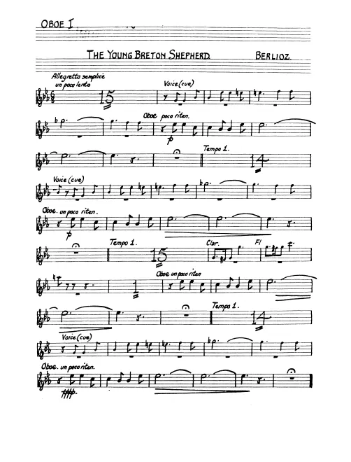 Oboe 1, 2