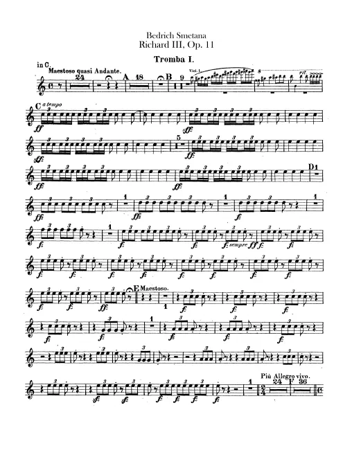 Trumpet 1, 2 (C, A)