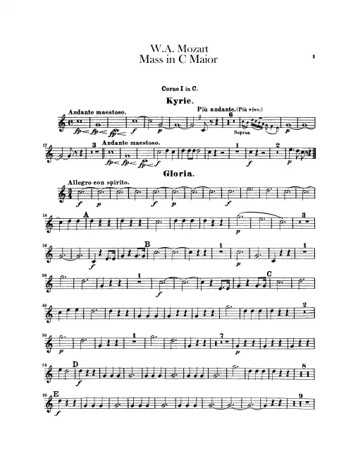 Horn 1, 2 (C)