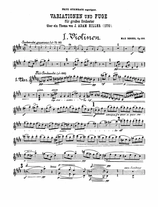 Violins I