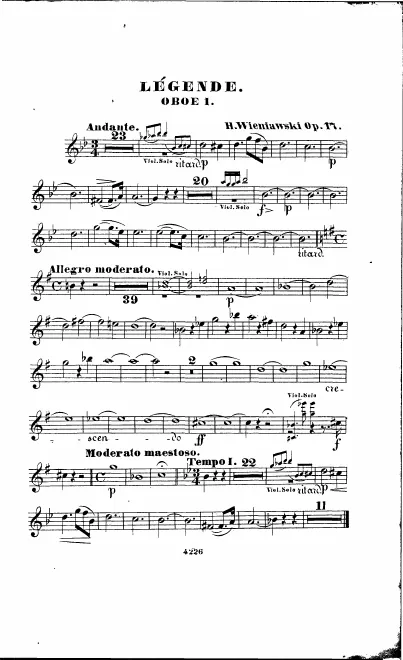 Oboe 1, 2