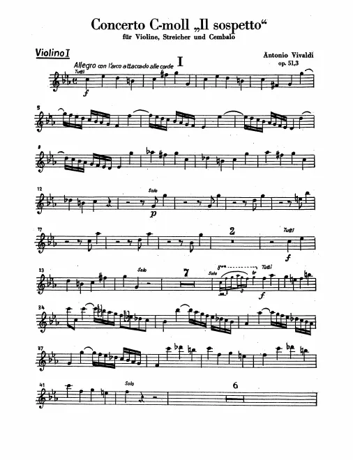 Violins I