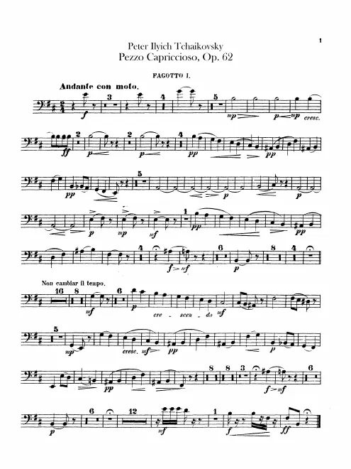 Bassoon 1, 2