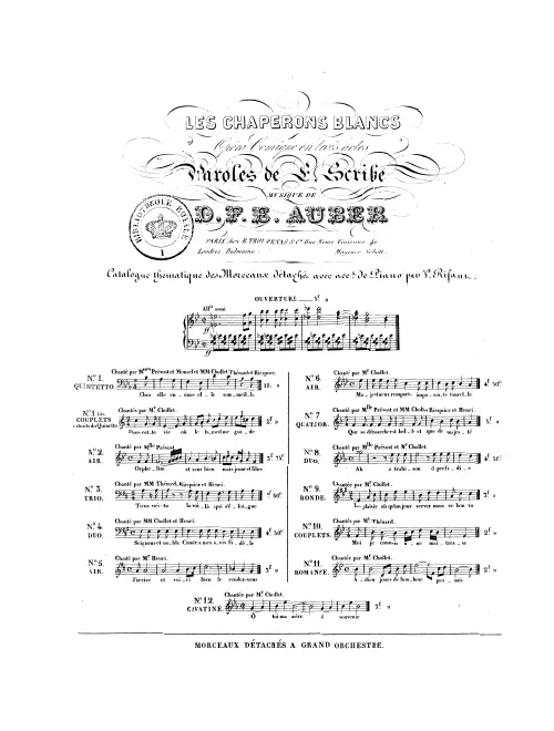 No.4, Duo: "Seigneur et noble comte" (Act I, No.4)