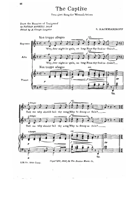 4. Задремали волны (Zadremali volny) / The Waves Slumbered