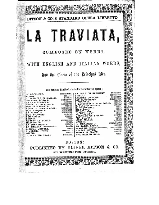 Complete Libretto