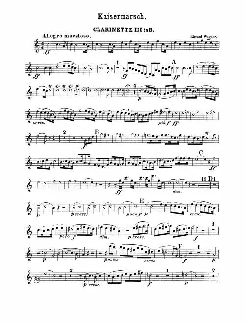 Clarinet 3 (B)