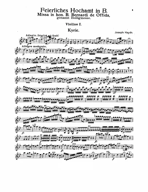 Violins I