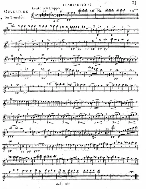 Clarinet 1, 2 (C)