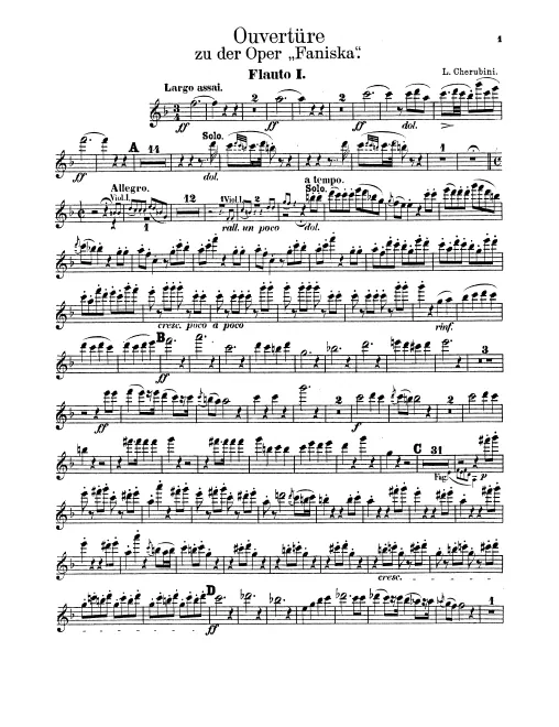 Flute 1, 2