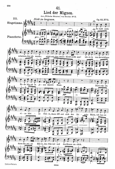 Complete Score (Original/High voice, )