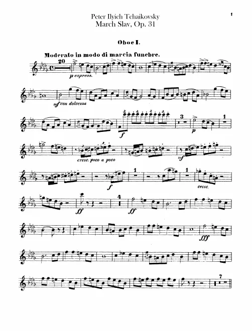 Oboe 1, 2