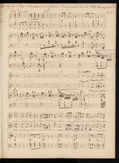 Duet: Dans ce séjour calme et tranquille (Act II, No.6)