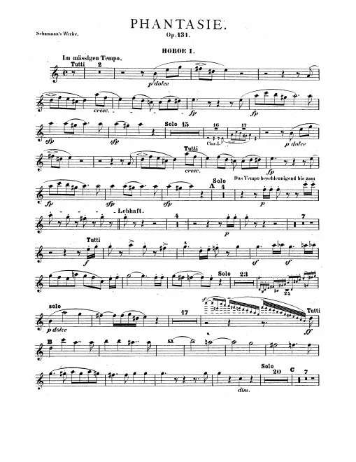 Oboe 1, 2