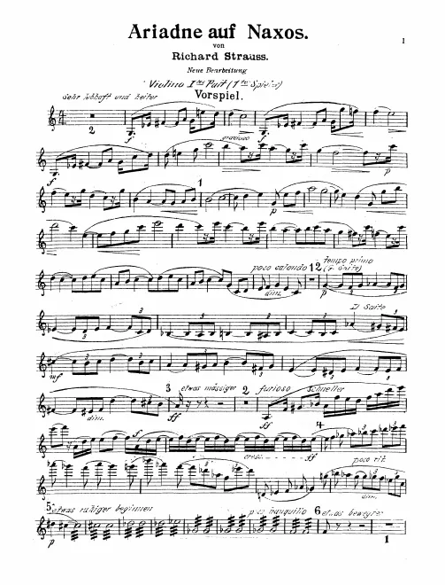 Violin 1 (Player 1)