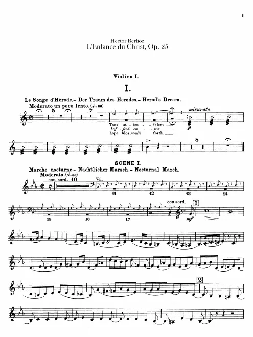 Violins I
