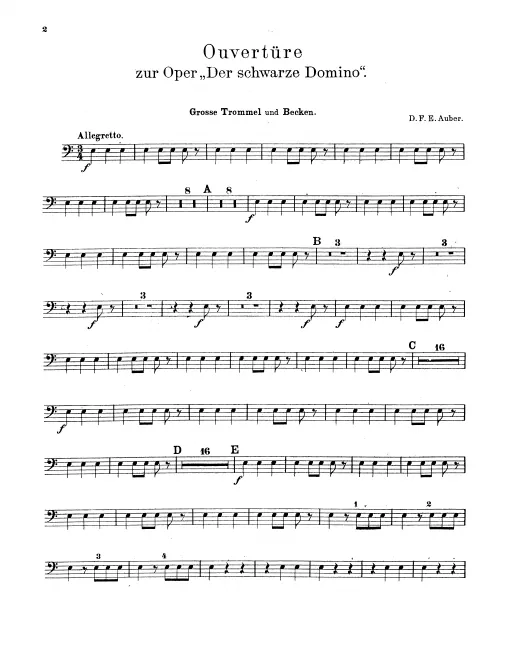 Bass Drum/Cymbals, Triangle
