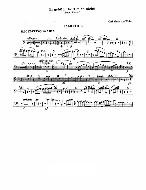 Bassoon 1, 2