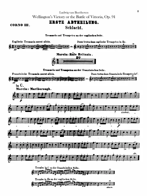 Horn 3, 4 (C, D)