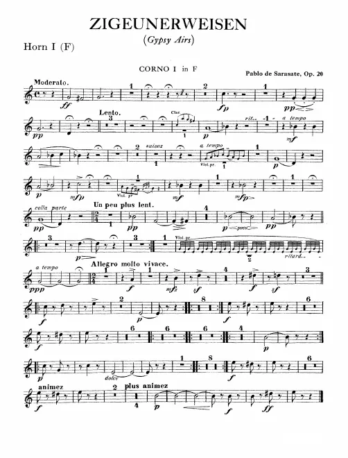 Horn 1, 2(F)
