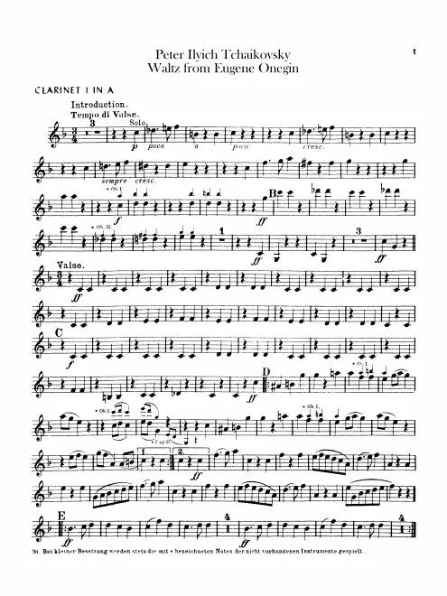 Clarinet 1, 2 (A)
