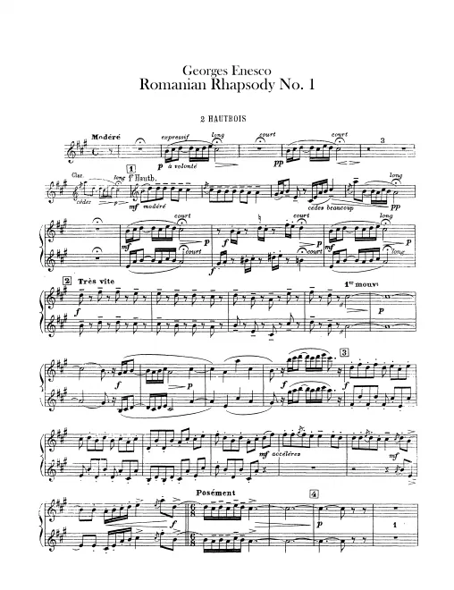 Oboe 1/2, English Horn