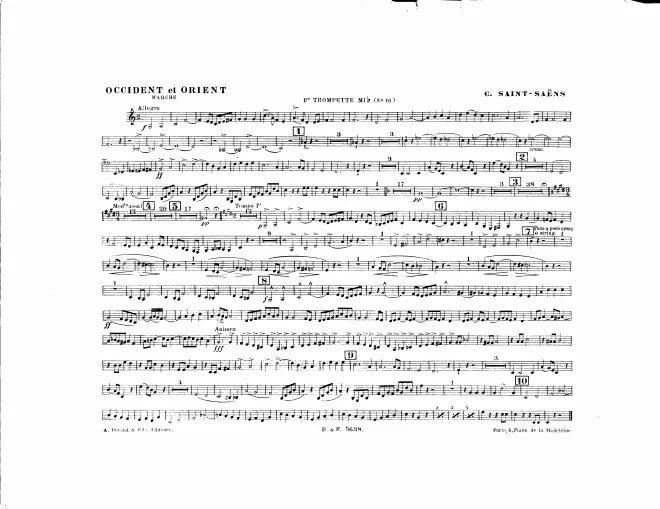 Trumpet 1, 2, 3, 4 (E)