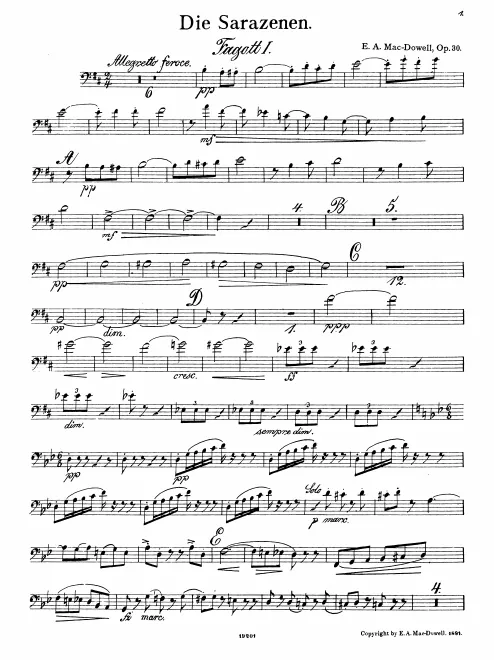 Bassoon 1, 2