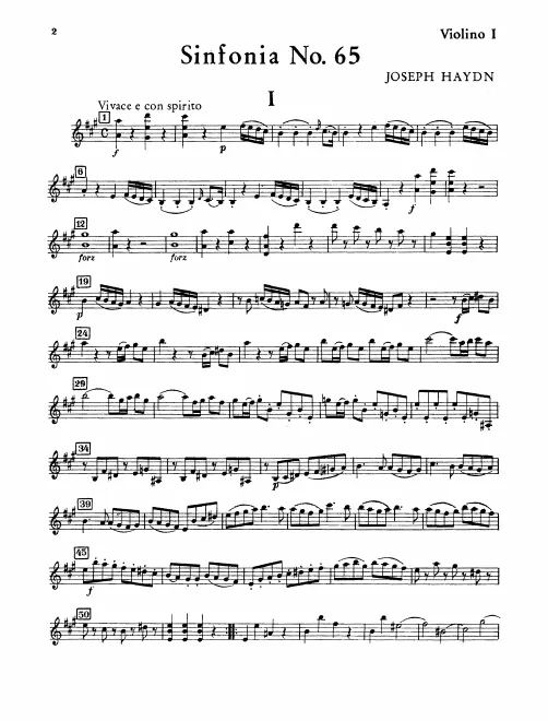 Violins I