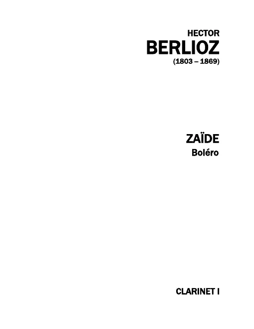 Clarinet 1, 2 (B)