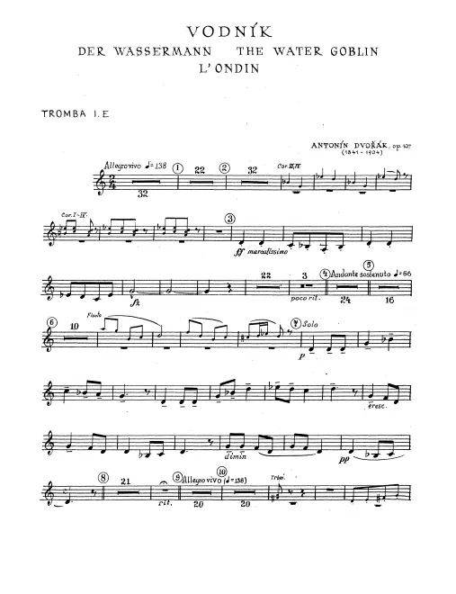 Trumpet 1, 2 (E)