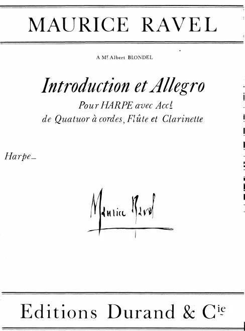 Harp solo