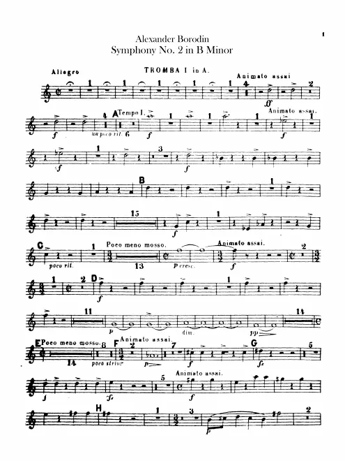 Trumpet 1, 2 (A/B)
