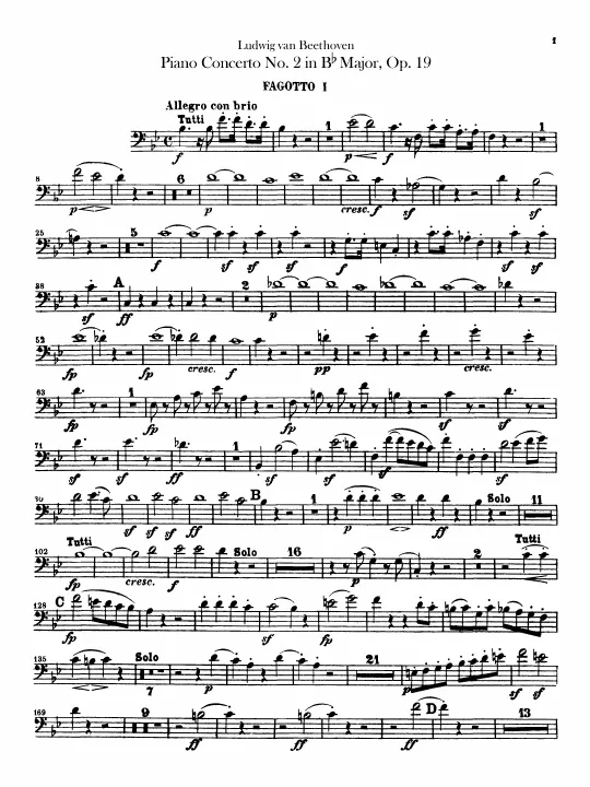 Bassoon 1, 2
