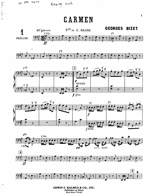Cellos/Basses
