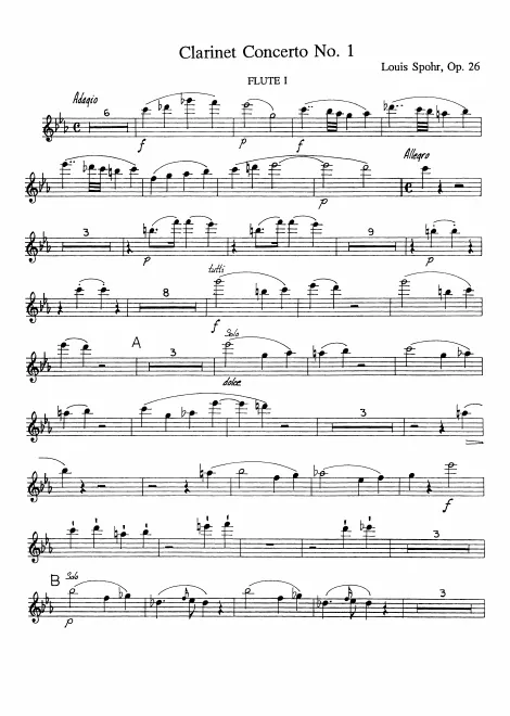 Flute 1, 2